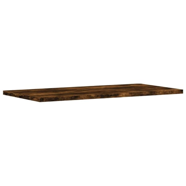 vidaXL væghylder 4 stk. 60x30x1,5 cm konstrueret træ røget egetræ