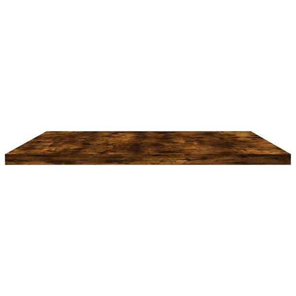 vidaXL Vägghyllor 4 st rökfärgad ek 60x40x1,5 cm konstruerat trä