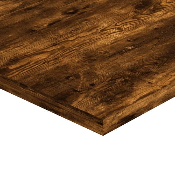 vidaXL Vägghyllor 4 st rökfärgad ek 60x40x1,5 cm konstruerat trä