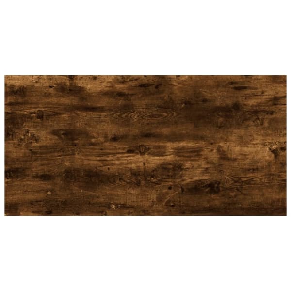 vidaXL Vägghyllor 4 st rökfärgad ek 40x20x1,5 cm konstruerat trä