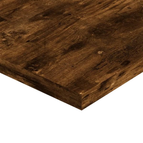 vidaXL Vägghyllor 4 st rökfärgad ek 40x20x1,5 cm konstruerat trä
