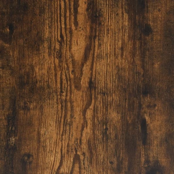 vidaXL Vegghyller 4 stk røkt eik 100x10x1,5 cm konstruert tre