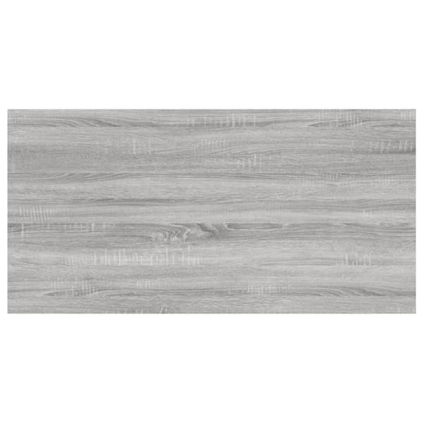 vidaXL Vägghyllor 4 st grå sonoma 60x30x1,5 cm konstruerat trä