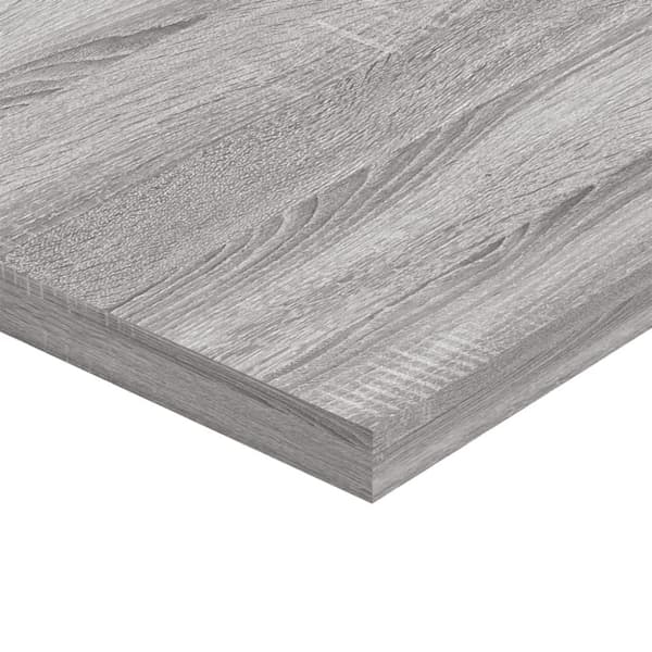 vidaXL væghylder 4 stk. 60x30x1,5 cm konstrueret træ grå sonoma-eg