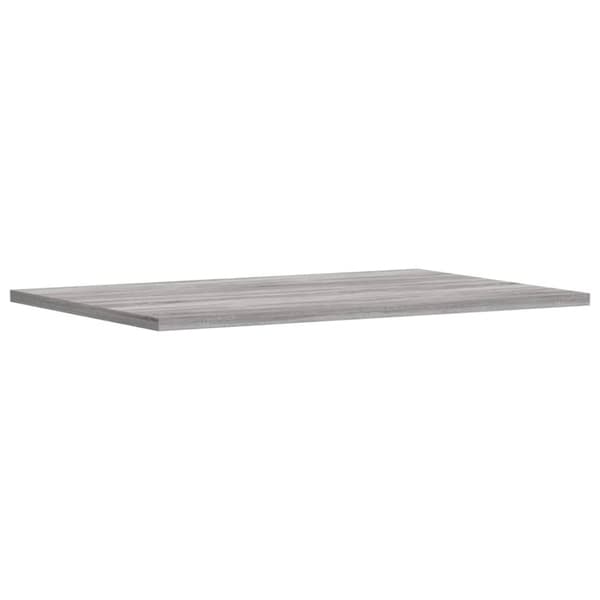 vidaXL væghylder 4 stk. 60x40x1,5 cm konstrueret træ grå sonoma-eg