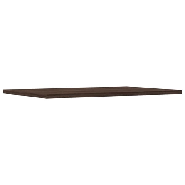 vidaXL Vägghyllor 4 st brun ek 60x40x1,5 cm konstruerat trä