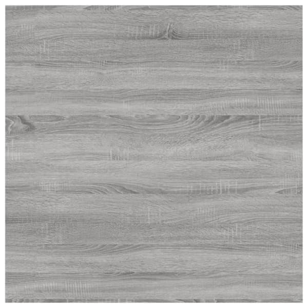 Vägghyllor 4 st grå sonoma 40x50x1,5 cm konstruerat trä