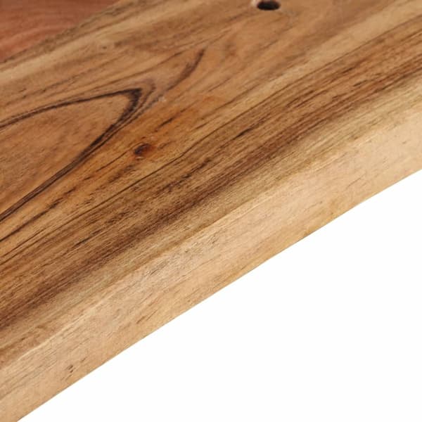 vidaXL Seinähyllyt 2 kpl 60x20x18 cm kiinteä akaasiapuu -  Seinähyllyt