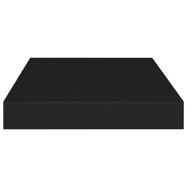 vidaXL væghylder 4 stk. 40x23x3,8 cm MDF sort - Væghylder & smalle hylder