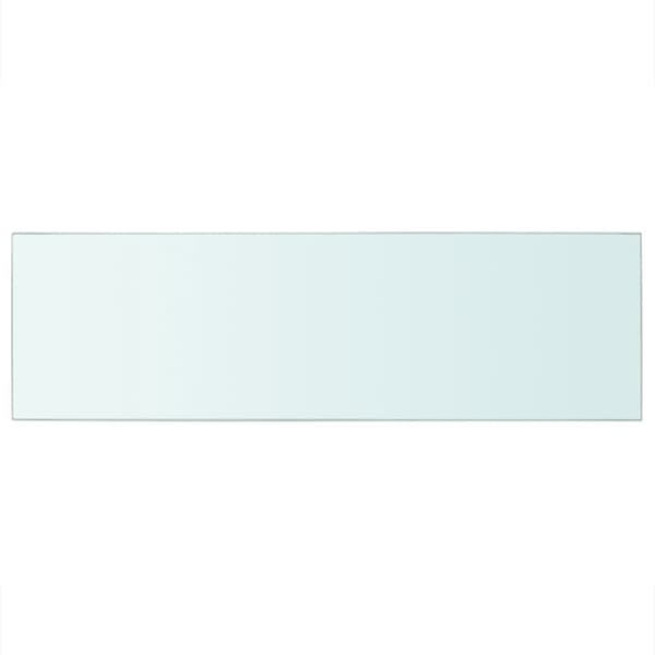vidaXL Hyllyt 2 kpl kirkas lasi 80x25 cm - Seinähyllyt