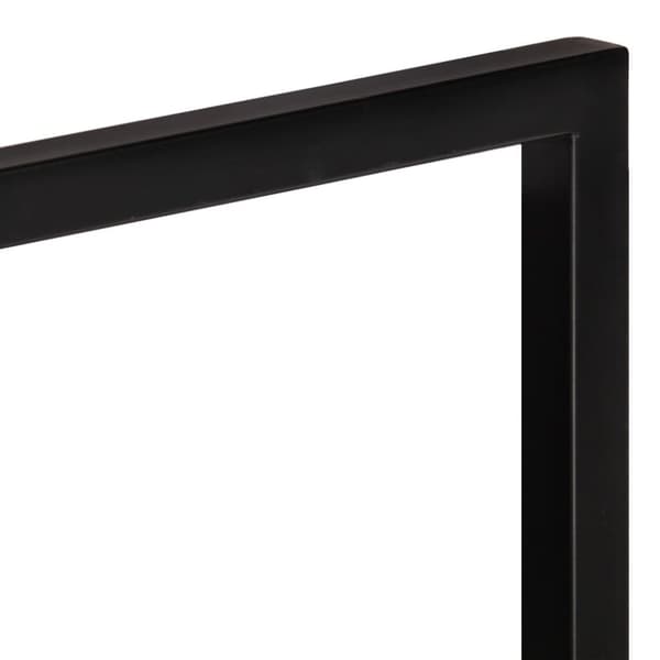 vidaXL Vägghyllor 2 st 80x25x35 cm massivt akaciaträ och stål -  Vägghyllor & fönsterbrädor