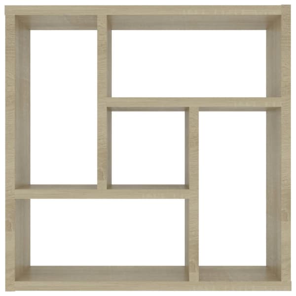 vidaXL Vägghylla sonoma-ek 45,1x16x45,1 cm spånskiva - Vägghyllor & fönsterbrädor