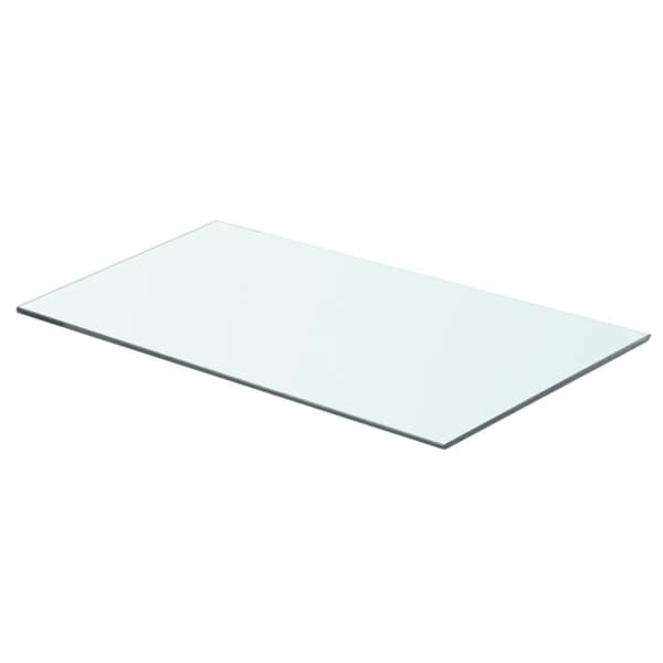 vidaXL hylde glaspanel gennemsigtig 60x30 cm - Væghylder & smalle hylder