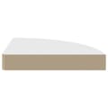 Pikkukuva 6 / 9: vidaXL Kelluvat kulmahyllyt 4 kpl valkoinen 25x25x3,8 cm MDF -  Seinähyllyt