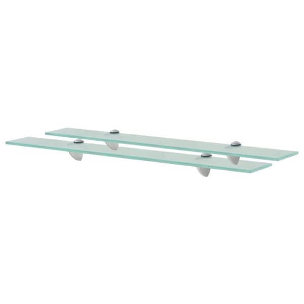 vidaXL Kelluvat hyllyt 2 kpl lasi 70x20 cm 8 mm - Seinähyllyt