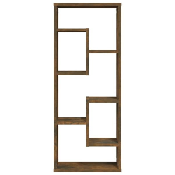 vidaXL Vägghylla rökfärgad ek 36x16x90 cm konstruerat trä -  Vägghyllor & fönsterbrädor