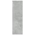 Pikkukuva 7 / 8: vidaXL Seinähylly betoninharmaa 85x16x52,5 cm tekninen puu -  Seinähyllyt