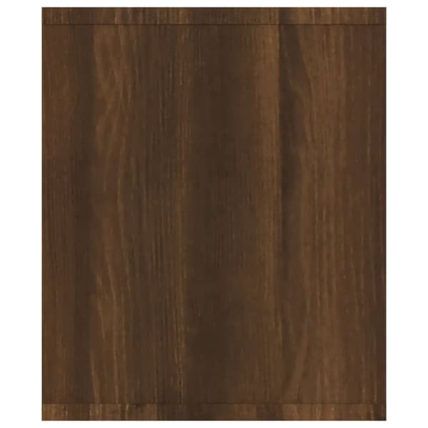 vidaXL Kirjahylly / TV-taso ruskea tammi 143x30x36 cm tekninen puu -  Seinähyllyt