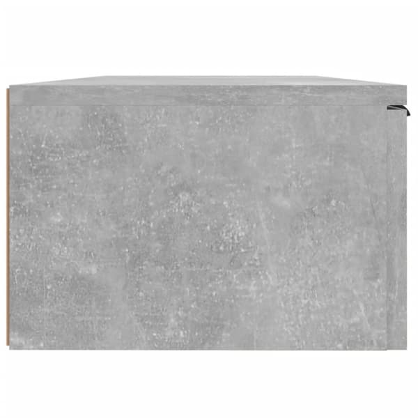 vidaXL Seinäkaappi betoninharmaa 68x30x20 cm tekninen puu -  Seinähyllyt
