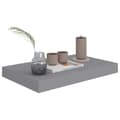 Miniatyrbillede 4 af 9: vidaXL væghylder 2 stk. 40x23x3,8 cm MDF grå -  Væghylder & smalle hylder