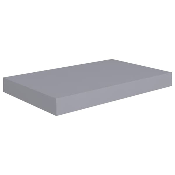 vidaXL væghylder 2 stk. 40x23x3,8 cm MDF grå - Væghylder & smalle hylder