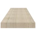 Pikkukuva 6 / 8: vidaXL Kelluva seinähylly tammi 120x23,5x3,8 cm MDF -  Seinähyllyt