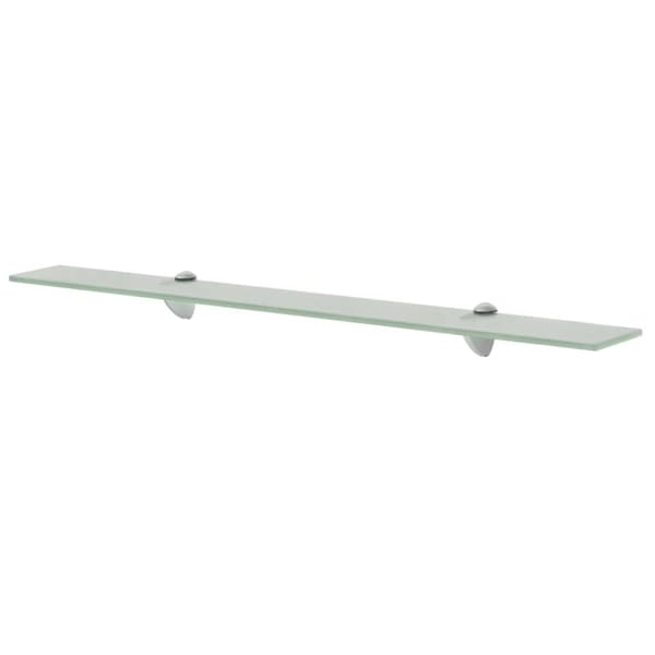 vidaXL Kelluvat hyllyt 2 kpl lasi 80x10 cm 8 mm - Seinähyllyt