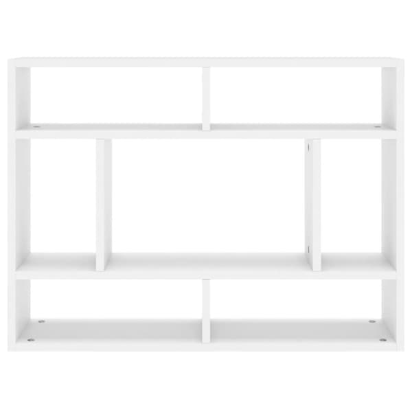 vidaXL Vägghylla vit 75x16x55 cm konstruerat trä -  Vägghyllor & fönsterbrädor