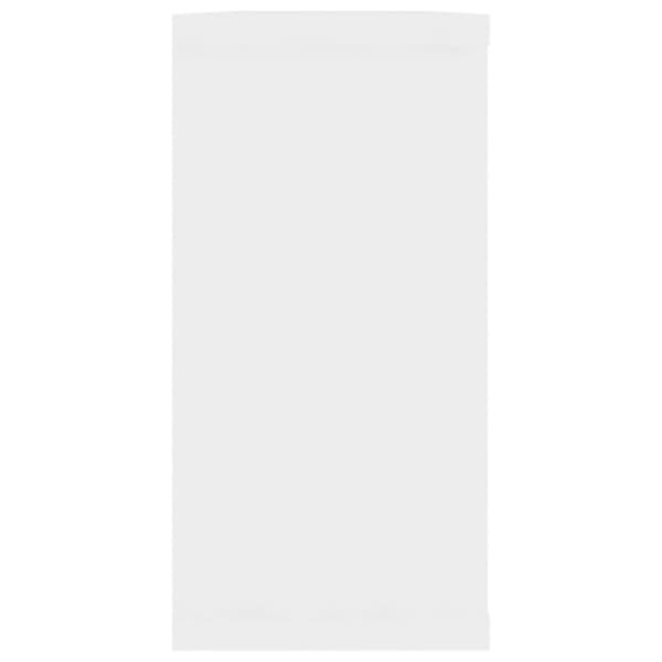 vidaXL væghængte kubehylder 2 stk. 100x15x30 cm konstrueret træ hvid - Væghylder & smalle hylder