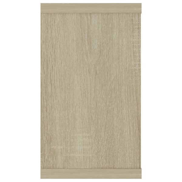 vidaXL Kuutioseinähyllyt 4 kpl Sonoma-tammi 80x15x26,5 cm lastulevy - Seinähyllyt
