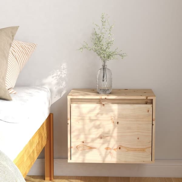 vidaXL Seinäkaappi 45x30x35 cm täysi mänty - Seinähyllyt