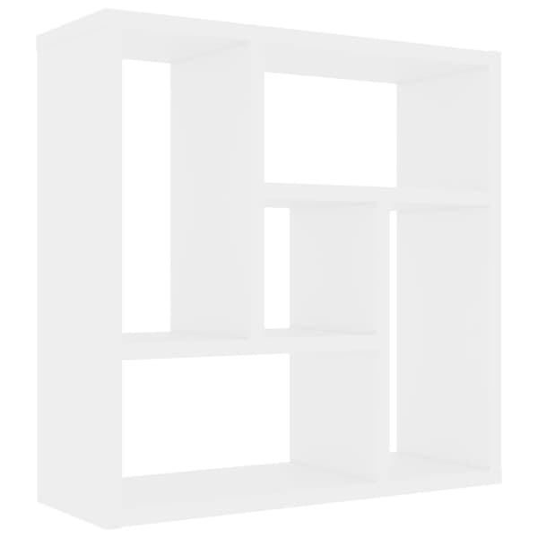 vidaXL Vägghylla vit 45,1x16x45,1 cm spånskiva -  Vägghyllor & fönsterbrädor