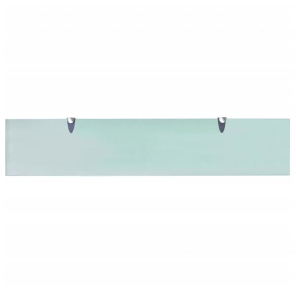 vidaXL svævehylde glas 100x20 cm 8 mm - Væghylder & smalle hylder