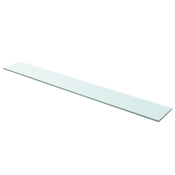 vidaXL Hyllypaneeli Kirkas Lasi 110x15 cm - Seinähyllyt