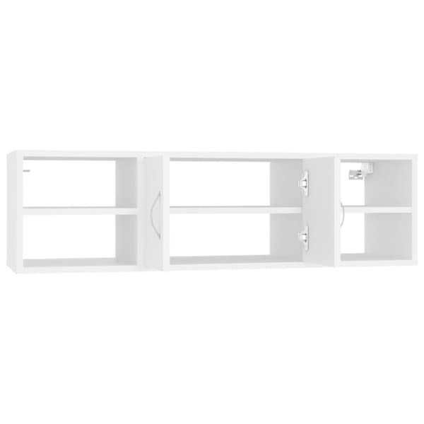 vidaXL Seinähylly valkoinen 102x30x29 cm tekninen puu -  Seinähyllyt