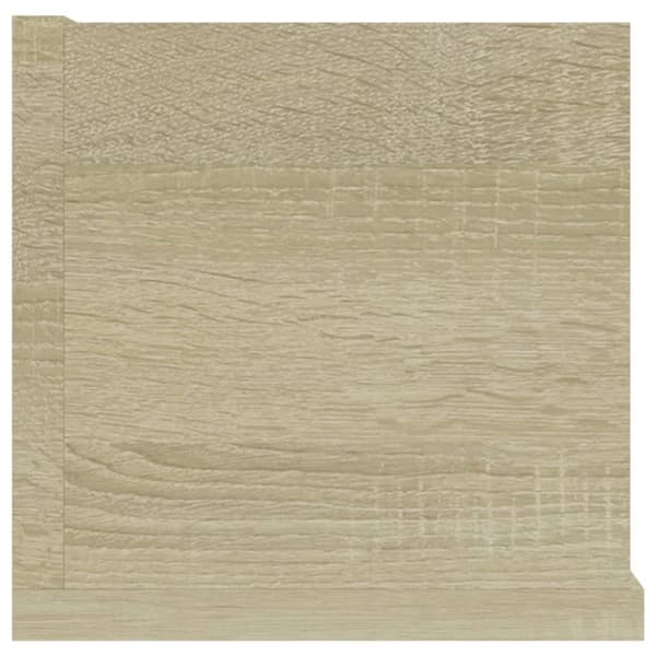 vidaXL CD-hylla sonama-ek 100x18x18 cm spånskiva -  Vägghyllor & fönsterbrädor