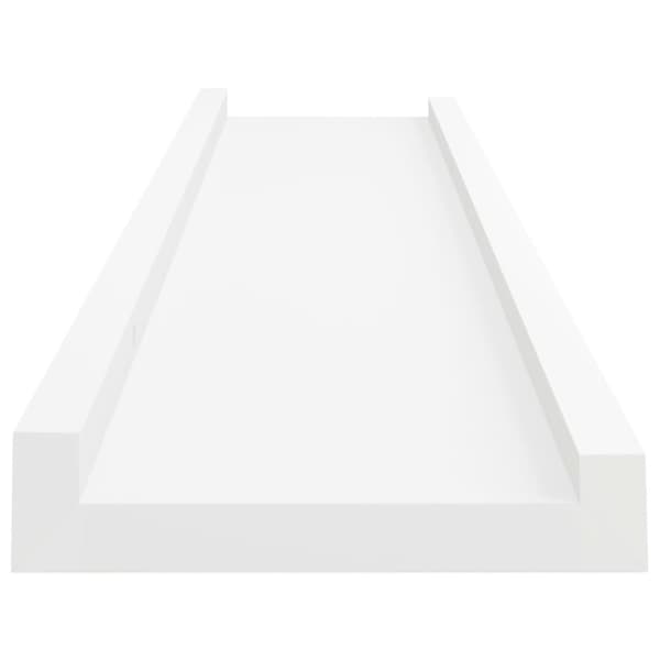 vidaXL Tauluhyllyt 2 kpl valkoinen 40x9x3 cm MDF -  Seinähyllyt