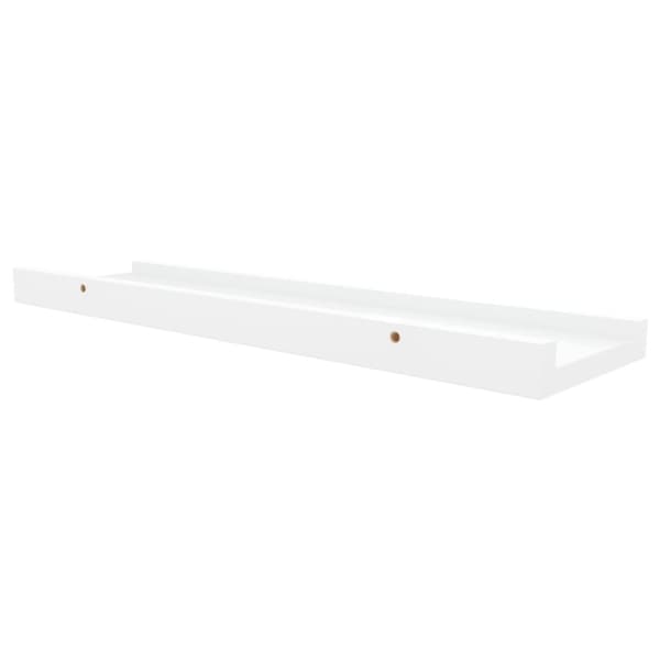 vidaXL Tauluhyllyt 2 kpl valkoinen 40x9x3 cm MDF -  Seinähyllyt