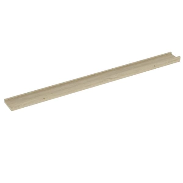 vidaXL Vägghyllor 4 st sonoma-ek 100x9x3 cm -  Vägghyllor & fönsterbrädor
