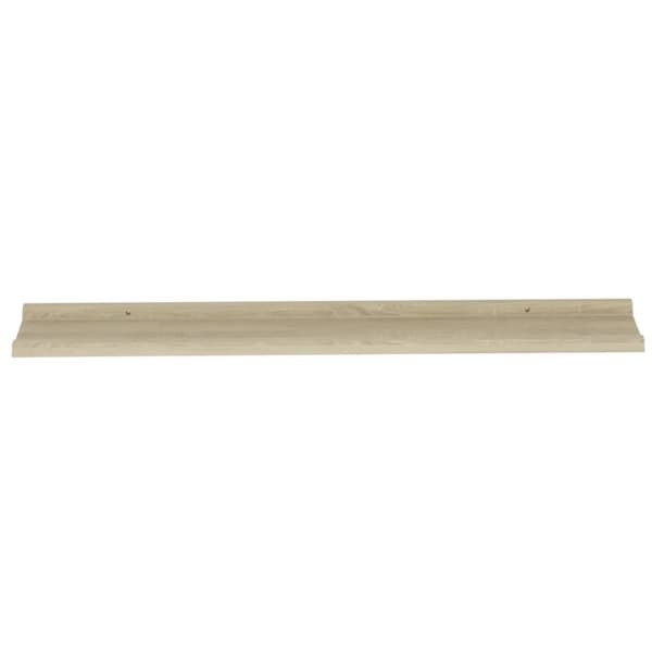 vidaXL Vägghyllor 4 st sonoma-ek 100x9x3 cm -  Vägghyllor & fönsterbrädor