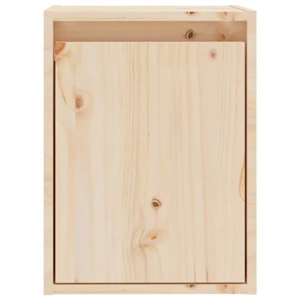 vidaXL Väggskåp 30x30x40 cm massiv furu -  Vägghyllor & fönsterbrädor