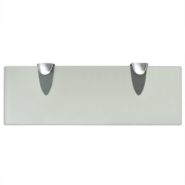 vidaXL Svävande hylla glas 30x10 cm 8 mm - Vägghyllor & fönsterbrädor