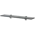 Pikkukuva 3 / 6: vidaXL Kelluvat hyllyt 2 kpl lasi 60x10 cm 8 mm -  Seinähyllyt