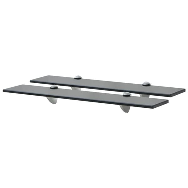 vidaXL Kelluvat hyllyt 2 kpl lasi 60x10 cm 8 mm - Seinähyllyt