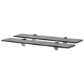 Pikkukuva 1 / 6: vidaXL Kelluvat hyllyt 2 kpl lasi 60x10 cm 8 mm -  Seinähyllyt