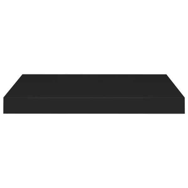 vidaXL Kelluvat seinähyllyt 2 kpl musta 50x23x3,8 cm MDF -  Seinähyllyt