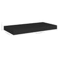 Pikkukuva 9 / 9: vidaXL Kelluvat seinähyllyt 2 kpl musta 50x23x3,8 cm MDF -  Seinähyllyt
