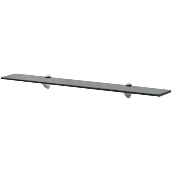 vidaXL Kelluvat hyllyt 2 kpl lasi 80x10 cm 8 mm - Seinähyllyt