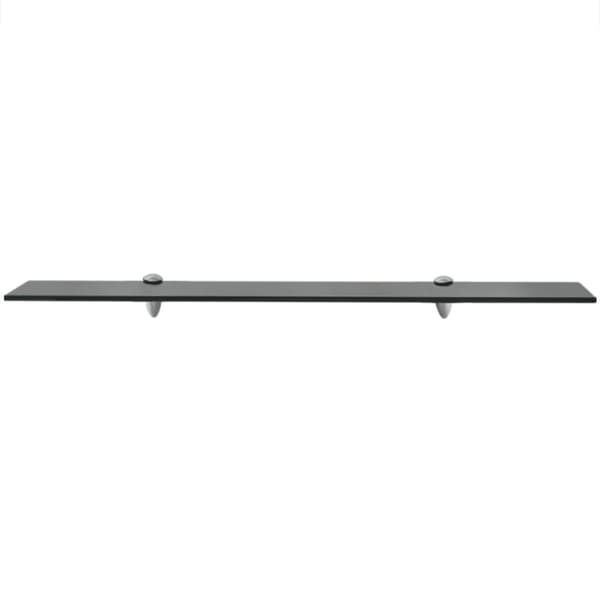 vidaXL Kelluvat hyllyt 2 kpl lasi 80x10 cm 8 mm - Seinähyllyt