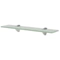 Pikkukuva 1 / 5: vidaXL Kelluva hylly Lasi 50x10 cm 8 mm -  Seinähyllyt